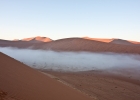 MG 0025  Sunrise coming to Dead VLei with morning mist from Big Daddy