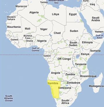 Map of Africa