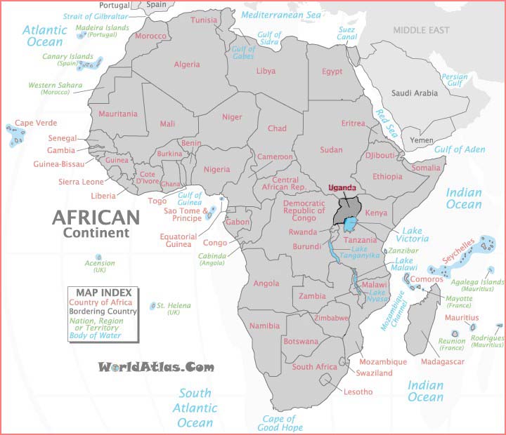 Map of Africa