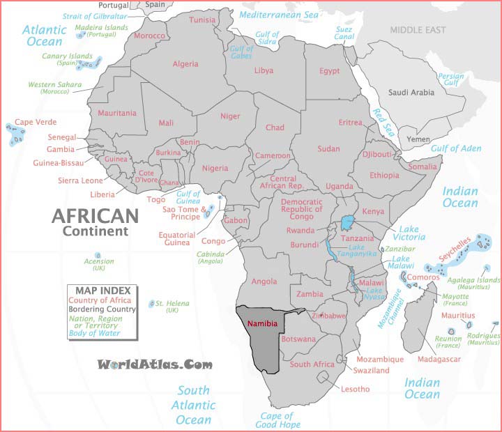 Map of Africa