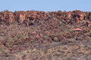 Chalets on the hill at Waterberg Plateau Lodge