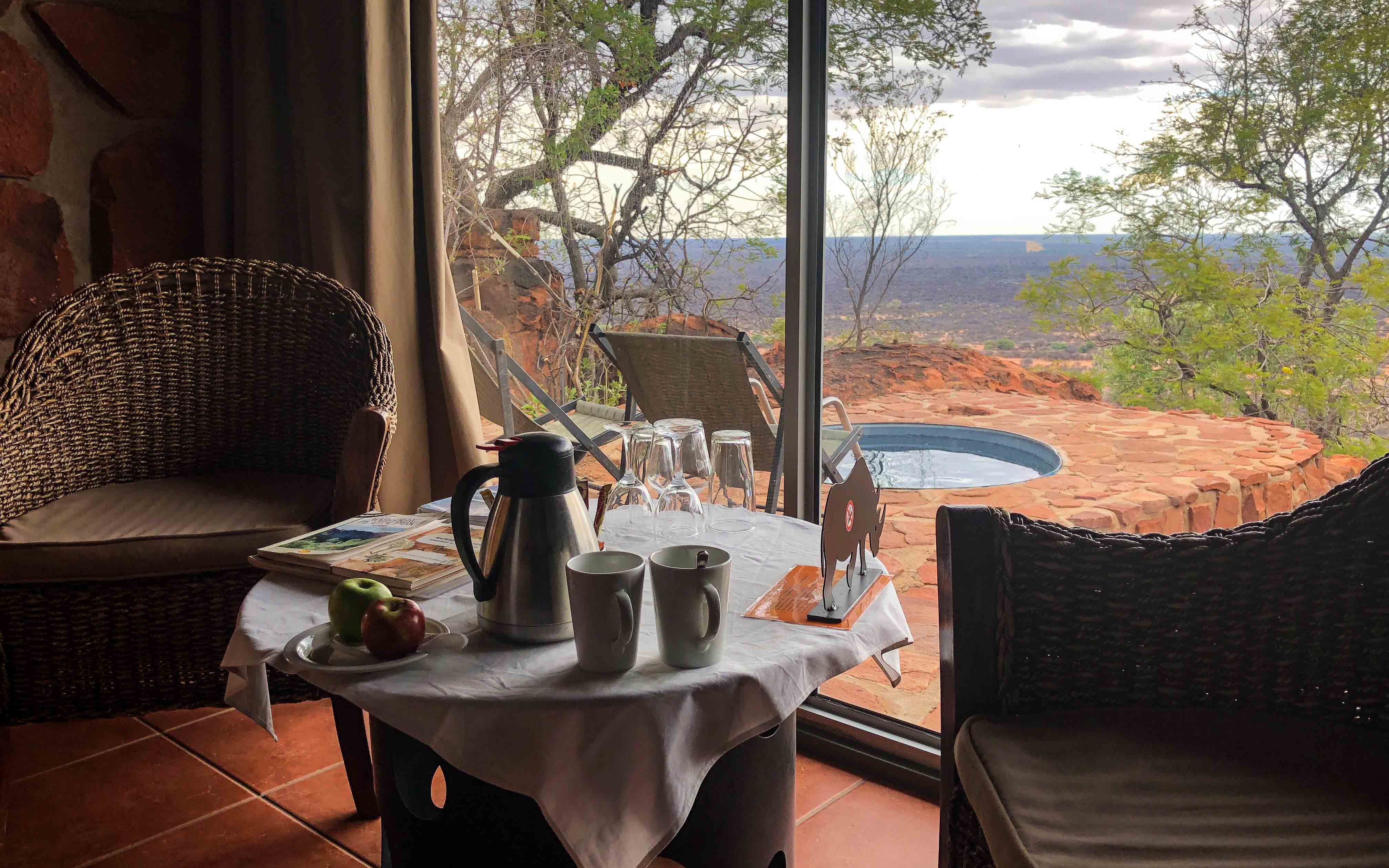 Waterberg Plateau from Room