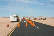 Road construction - stop