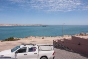 Our truck and the view from our room