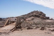 The walkway to Dias Point-it fell down