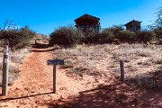 Our first night in Namabia at Teufelskrallen Lodge,