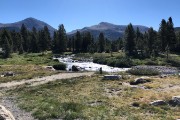 Along highway 395