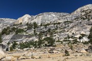 Driving into Yosemite over