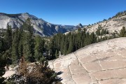 Half Dome in the distance