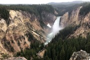 North Rim Drive at Grand Canyon of Yellowstone
