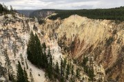 North Rim Drive at Grand Canyon of Yellowstone