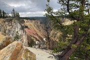 North Rim Drive at Grand Canyon of Yellowstone