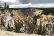 North Rim Drive at Grand Canyon of Yellowstone