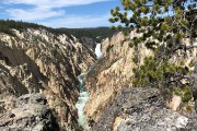 Grand Canyon of the Yellowstone from the South Rim Drive