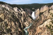 Grand Canyon of the Yellowstone from the South Rim Drive
