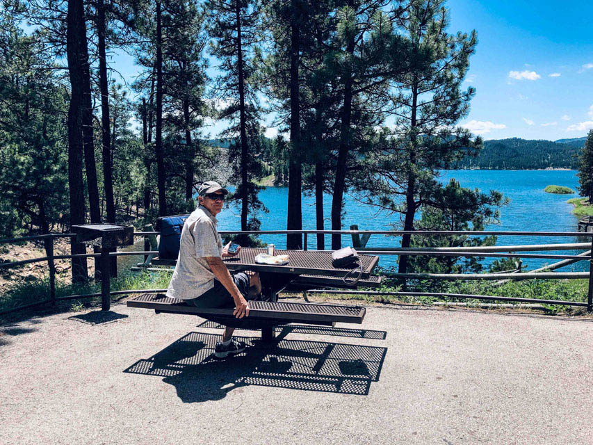 Lunch by the lake