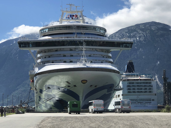Ruby at Skagway