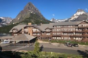 Many Glacier Lodge at East Glacier