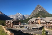 Many Glacier Lodge at East Glacier