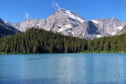 image from a hike from the Many Glacier Lodge