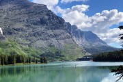 image from a hike from the Many Glacier Lodge