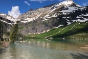 image from a hike from the Many Glacier Lodge