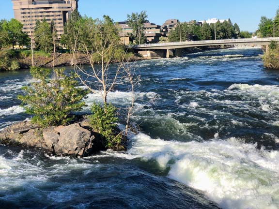 Spokane River walk