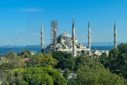 Mosque view from our World Heritage Hotel room