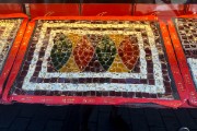 display window of local bakery/sweets shop