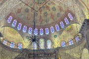 inside Mosque while on a tour