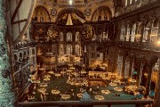 inside Mosque while on a tour