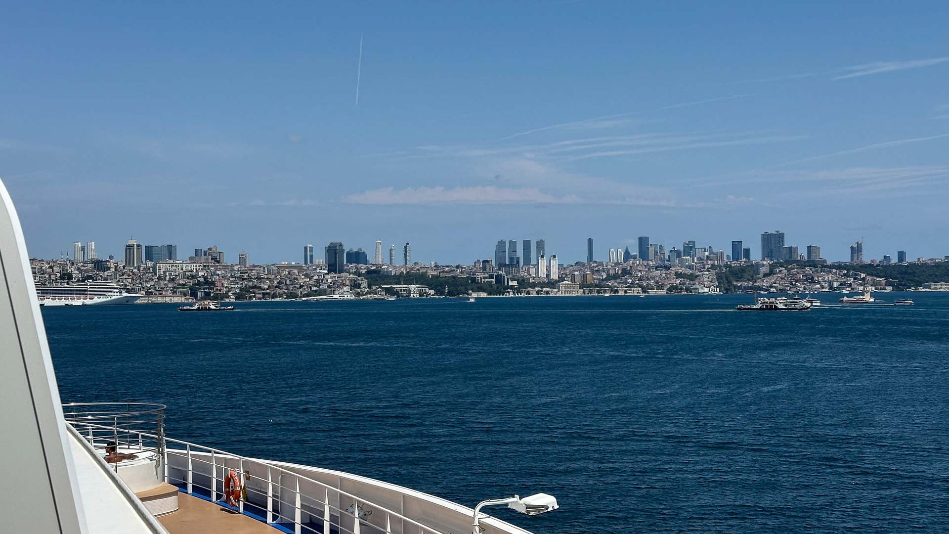 Istanbul - from ship