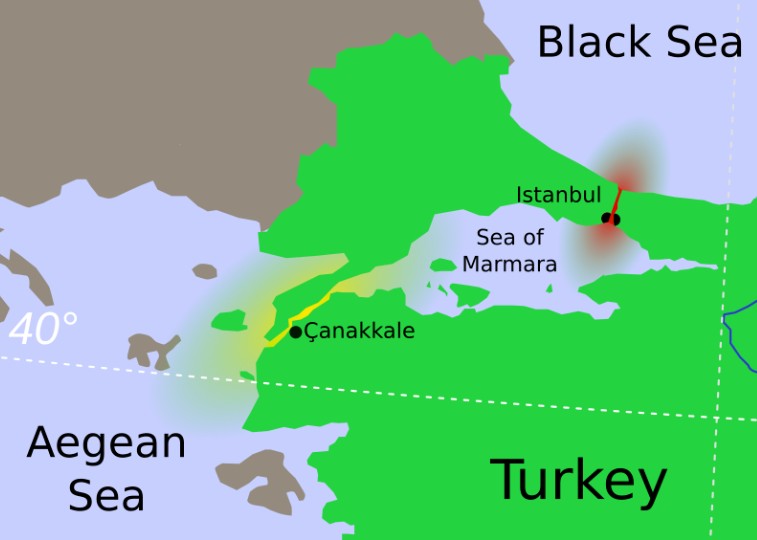 Map of Istanbul
