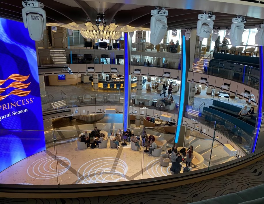 Sun Princess Piazza Atrium