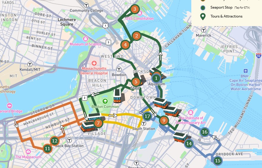 Trolley Route