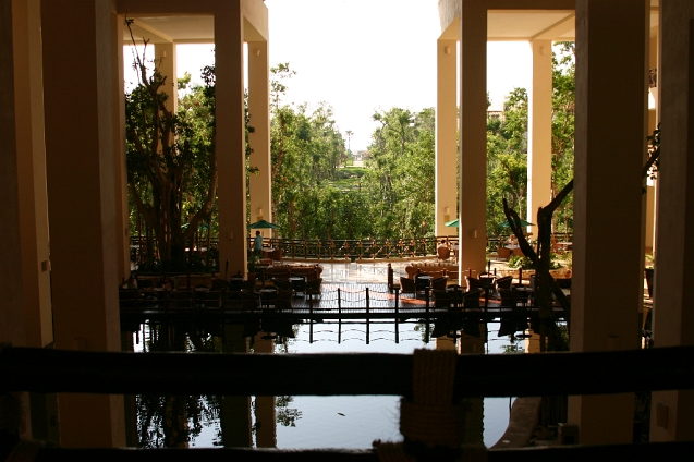 IMG_5406.JPG - View from Lobby, through the Jungle to Beach